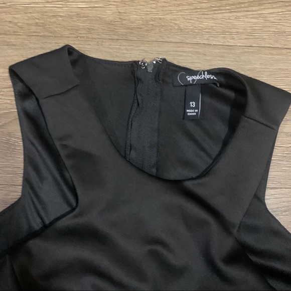 Speechless little black dress w/ sequins - Picture 4 of 4